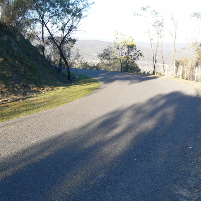 There is a road to the summit of Mount Majura, starting from Majura Road, however it is not accessible by the general public due to a locked gate at the bottom of it.