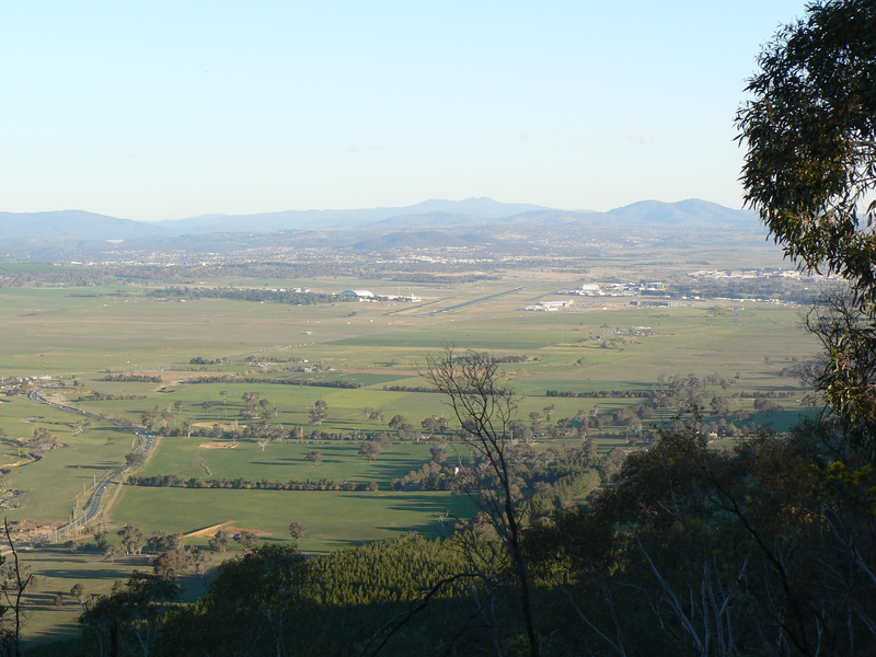 Majura Road, Canberra Airport, and some of the Rural areas of Canberra