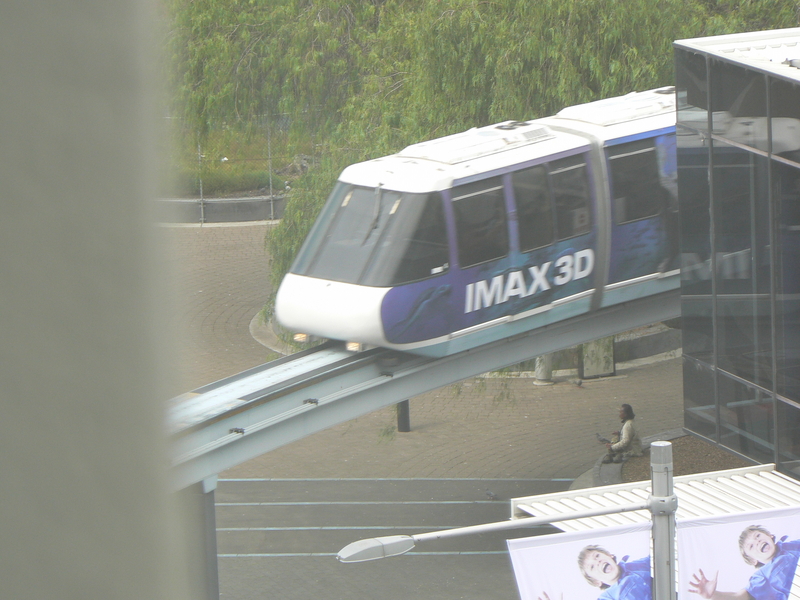 It's the monorail!