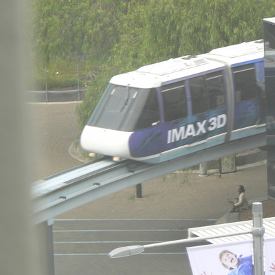 It's the monorail!