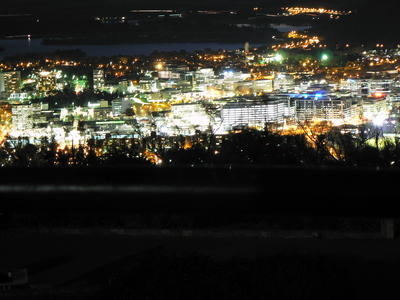 Civic from Mount Ainslie