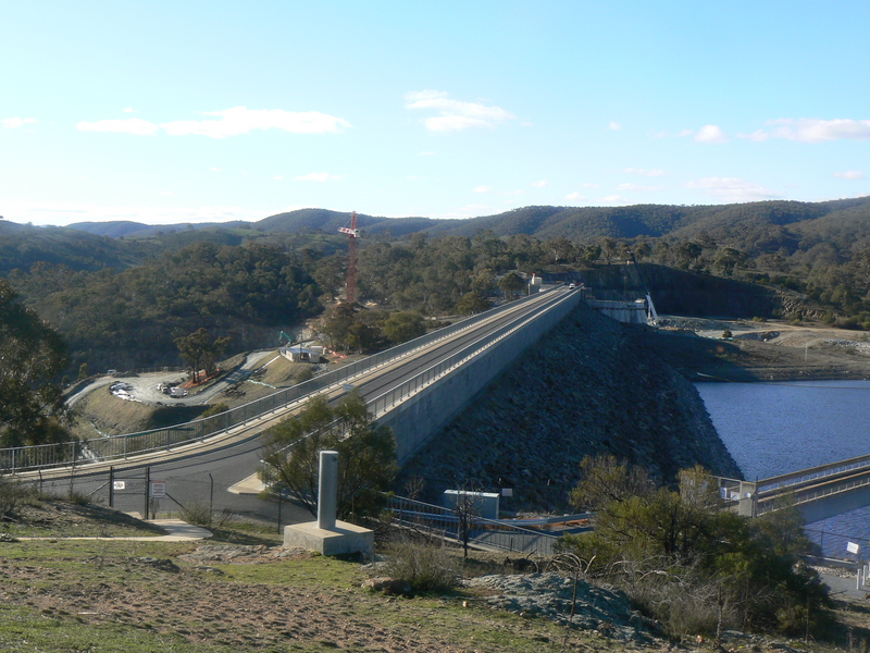 Overview from the Dam Lookout carpark