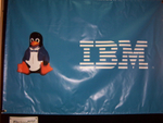 Tux has also been busy during the week making his sponsors look good. IBM are the "Tux Sposnor" for Linux.Conf.Au 2005. Tux looks good in a tux doesn't he?
