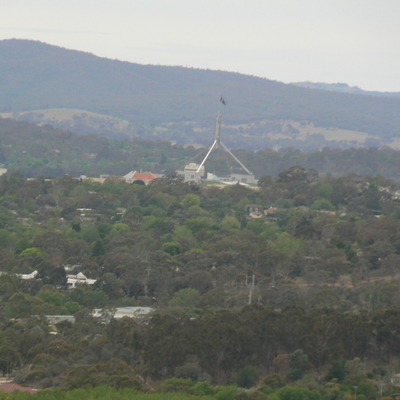 Parliament House, from Oakey Hill