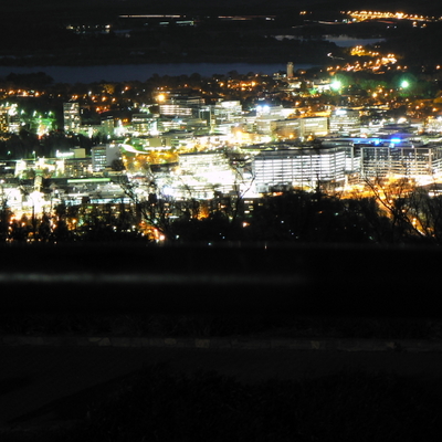Civic from Mount Ainslie